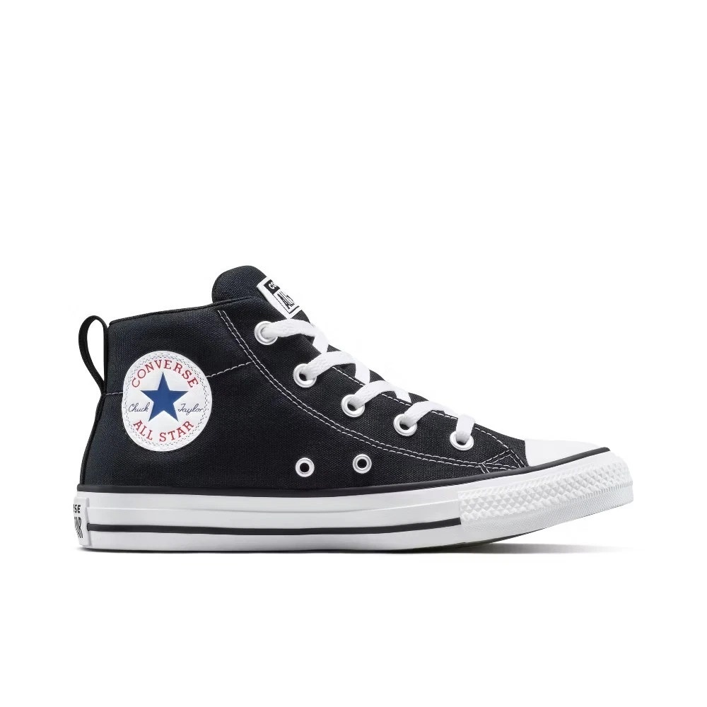 Converse Chuck Taylor All Star Street Sneaker Women 6.5‎ Men 4.5 Mid-Top Black